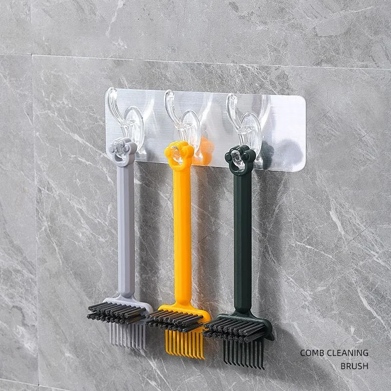 2In1 Comb Cleaning Brush Hairbrush Cleaner Rake Comb Embedded Tool Mini Hair Dirt Remover For Removing Hair Dust Home Salon Use