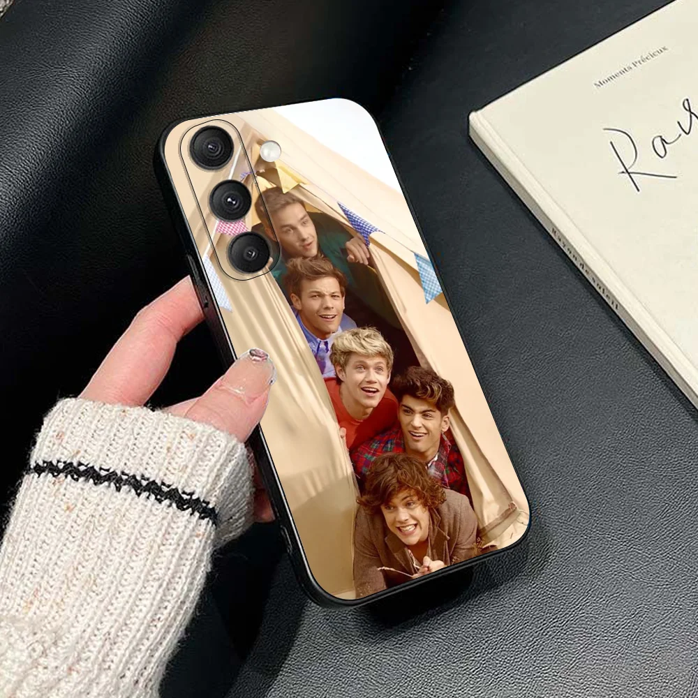 حافظة هاتف اتجاه واحد لهاتف سامسونج جالاكسي S25، S24، S21، S22، S23، S30، Ultra، S20، Plus، Fe، Lite، Note، 10,9,5G غطاء أسود