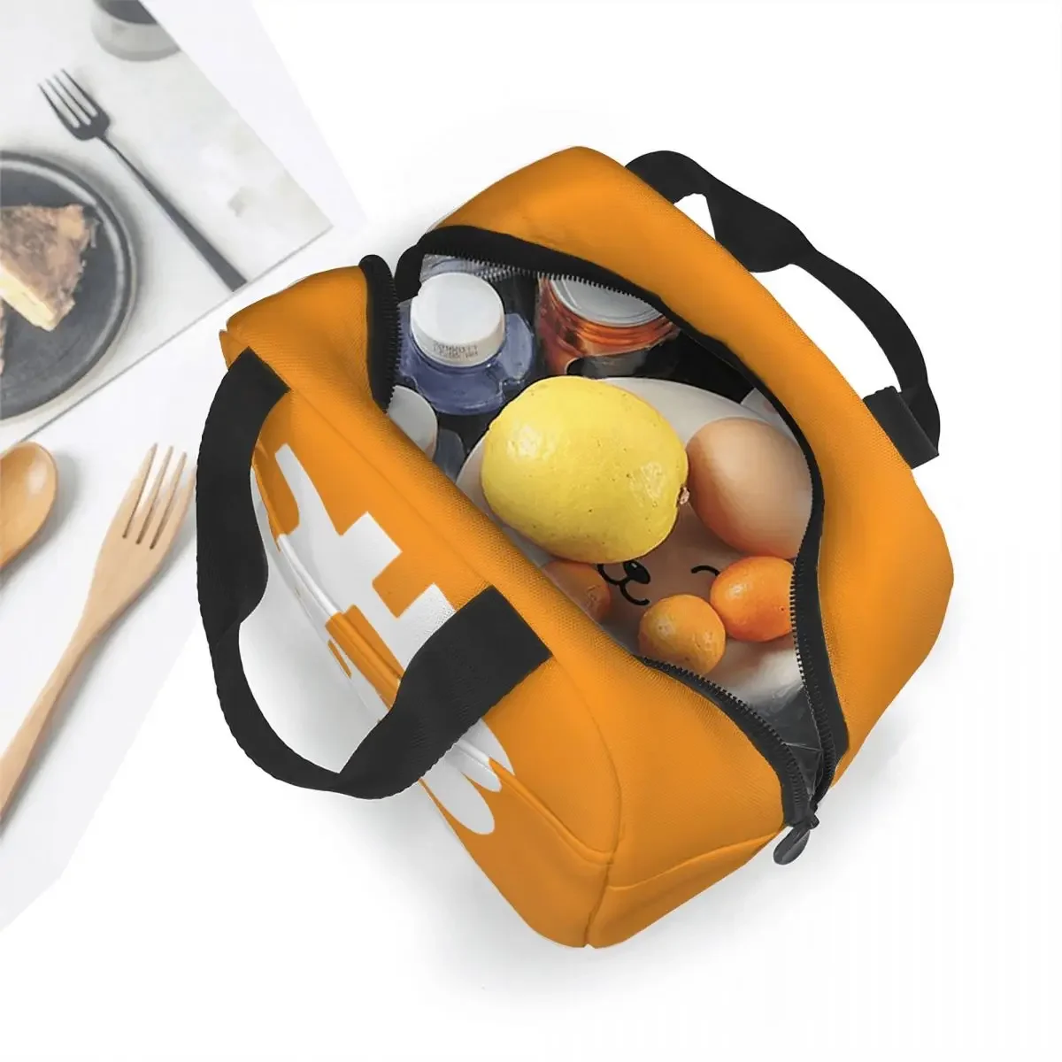 Bitcoin Crypto Insulated Lunch Bags Large Ethereum Btc Blockchain Reusable Cooler Bag Tote Lunch Box College Picnic Bento Pouch