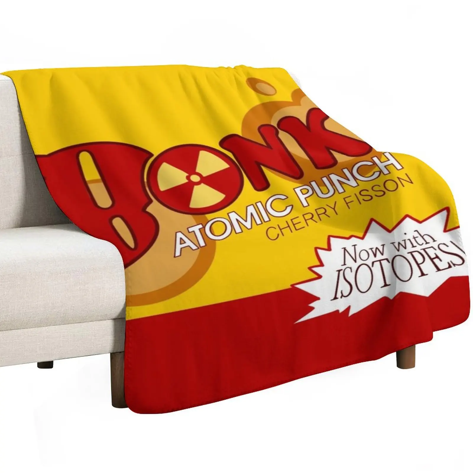 ATOMIC PUNCH Throw Blanket Blankets For Baby Nap Quilt Decorative Sofa Luxury Thicken Luxury Designer Blankets