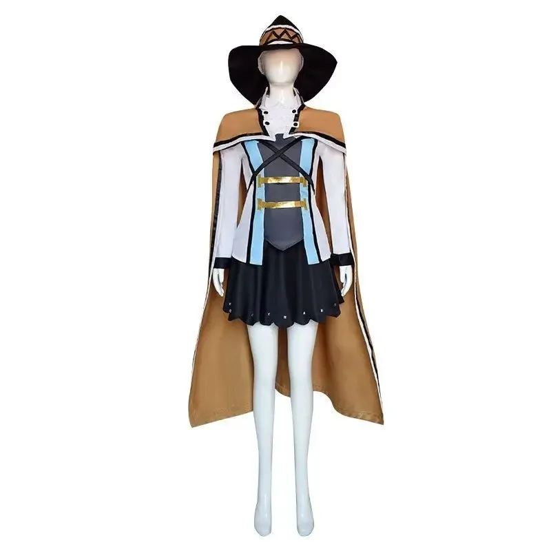 Anime Mushoku Tensei Roxy Migurdia Cloak Outfit Boots Shoes Wig Halloween Christmas Party Woman Cosplay Costume Props gkl/6 - view 2