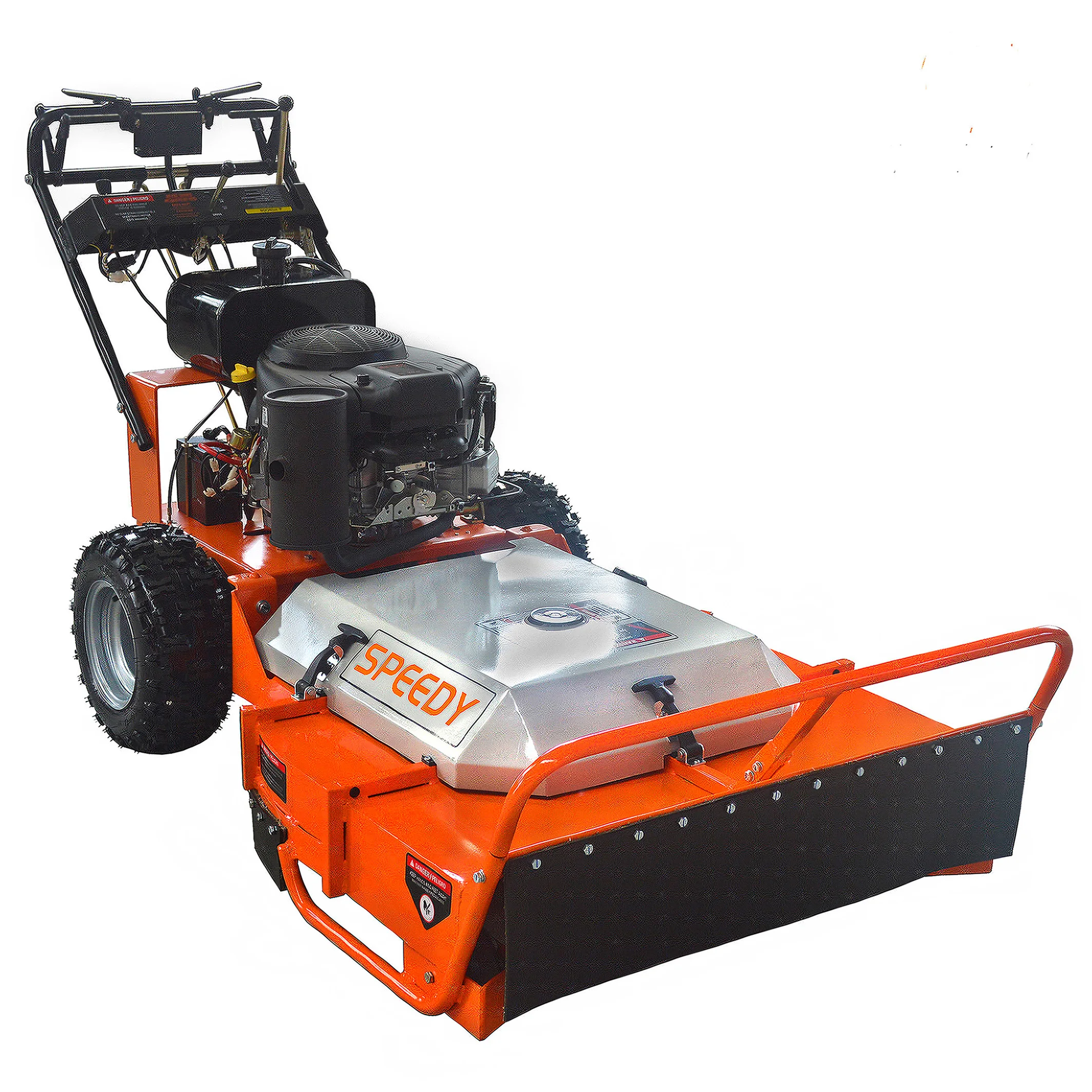 22HP Heavy Duty Brush Mower 50 Inch Wide Cut Self Propelled for Bushes & Heavy Vegetation