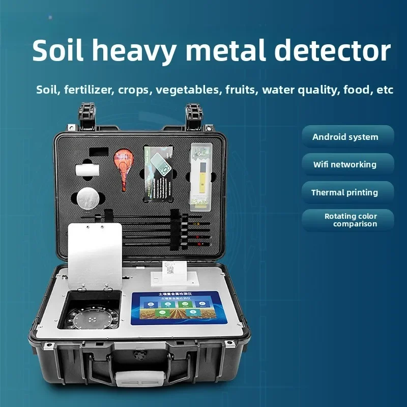Soil Heavy Metal Detector Fertilizer, Quick Analyzer Portable Soil