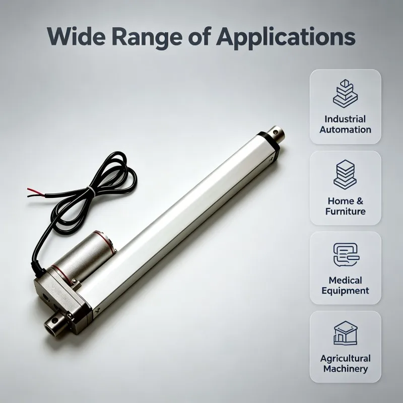 Free Shipping 475mm Stroke 12V Linear Actuator 1000N Max Load With 10mm/s Speed 24V Linear Actuator For Window Auto Opener