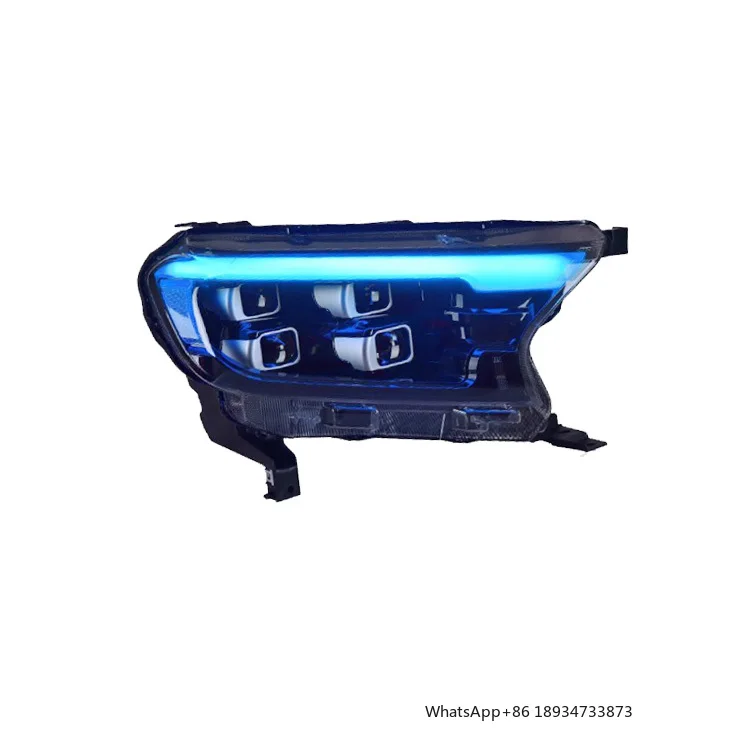 Ricambi auto Lampada di aggiornamento Faro LED modificato DRL Luce frontale per Ford Everest Ranger 2015-2020