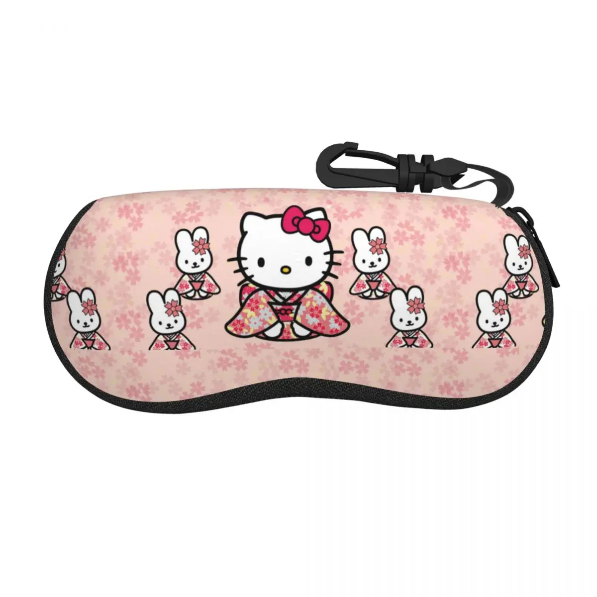 

Пользовательские Kitty Белый Аниме Манга Кошка Футляр Для Очков Мужчины Женщины Мягкие Солнцезащитные Очки Защитная Сумка