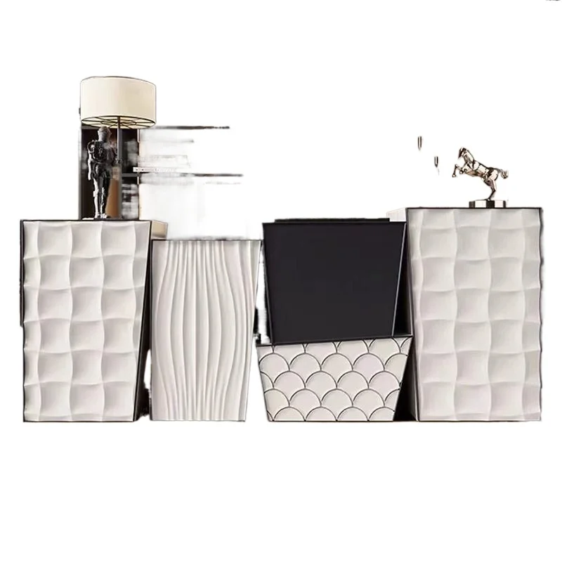 

Italian Internet celebrity Storage Drawer Sofa Side Cabinet Light Luxury Xuan Cabinet Fashion Trend Cabinet Creative Living Room