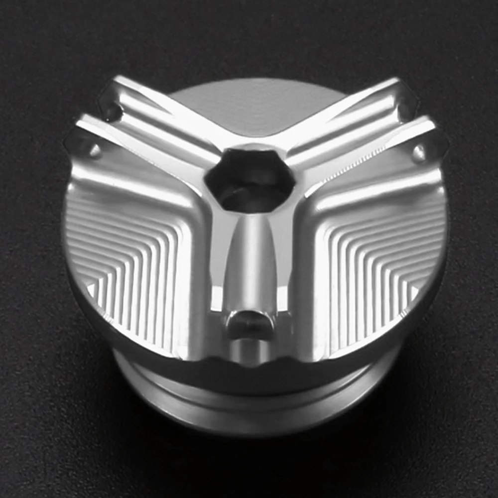 ZX-6RR Motorcycle Engine Oil Drain Plug Sump Nut Cup Cover For Kawasaki ZX6RR ZX 6 RR 2000 2001 2002 2003 2004 Oil Filler Cap