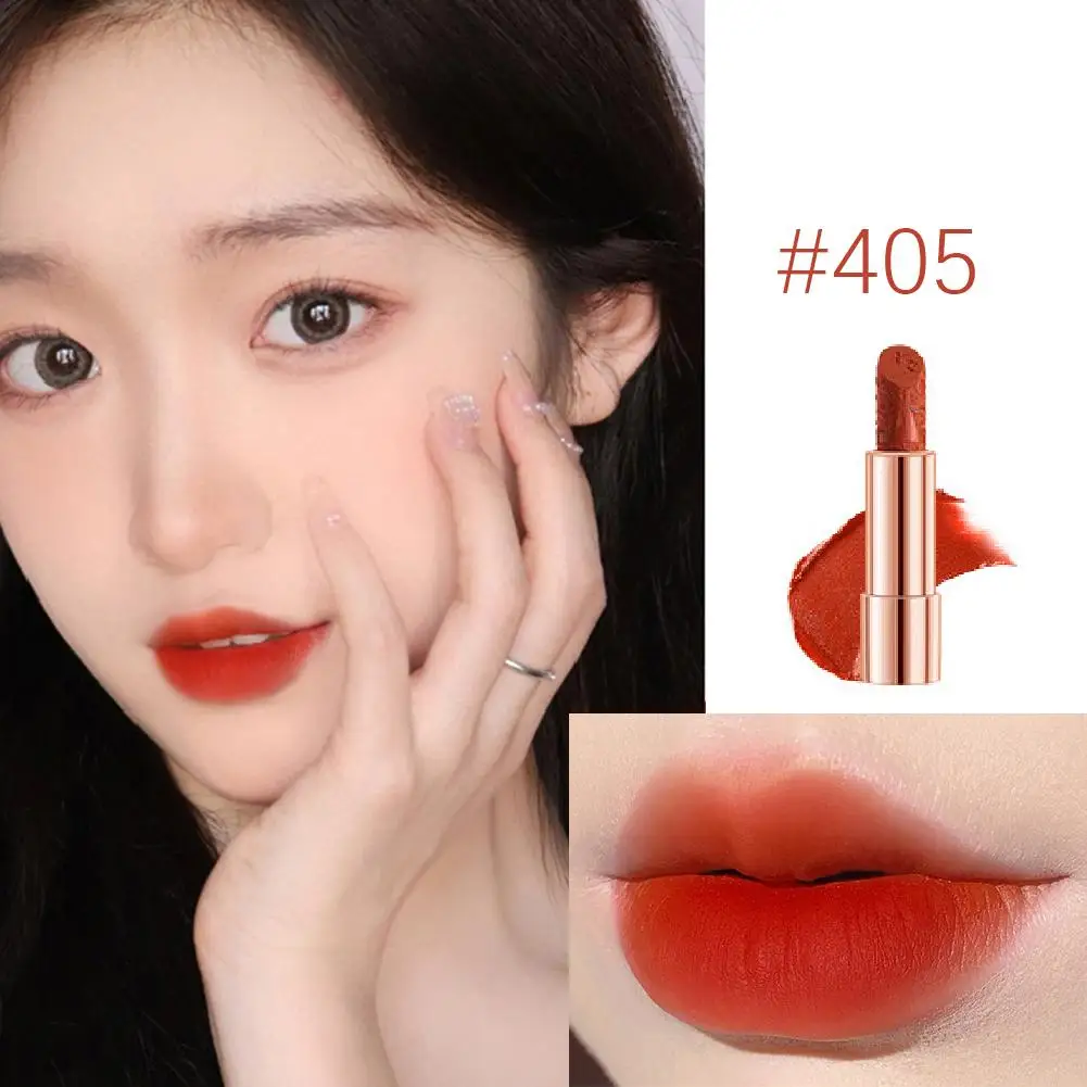 Makeup Korean Matte Lipstick Set Waterproof Long Lasting Leather Bag Velvet Vitamin Lip Gloss Kit Box Private Label Lip Tint