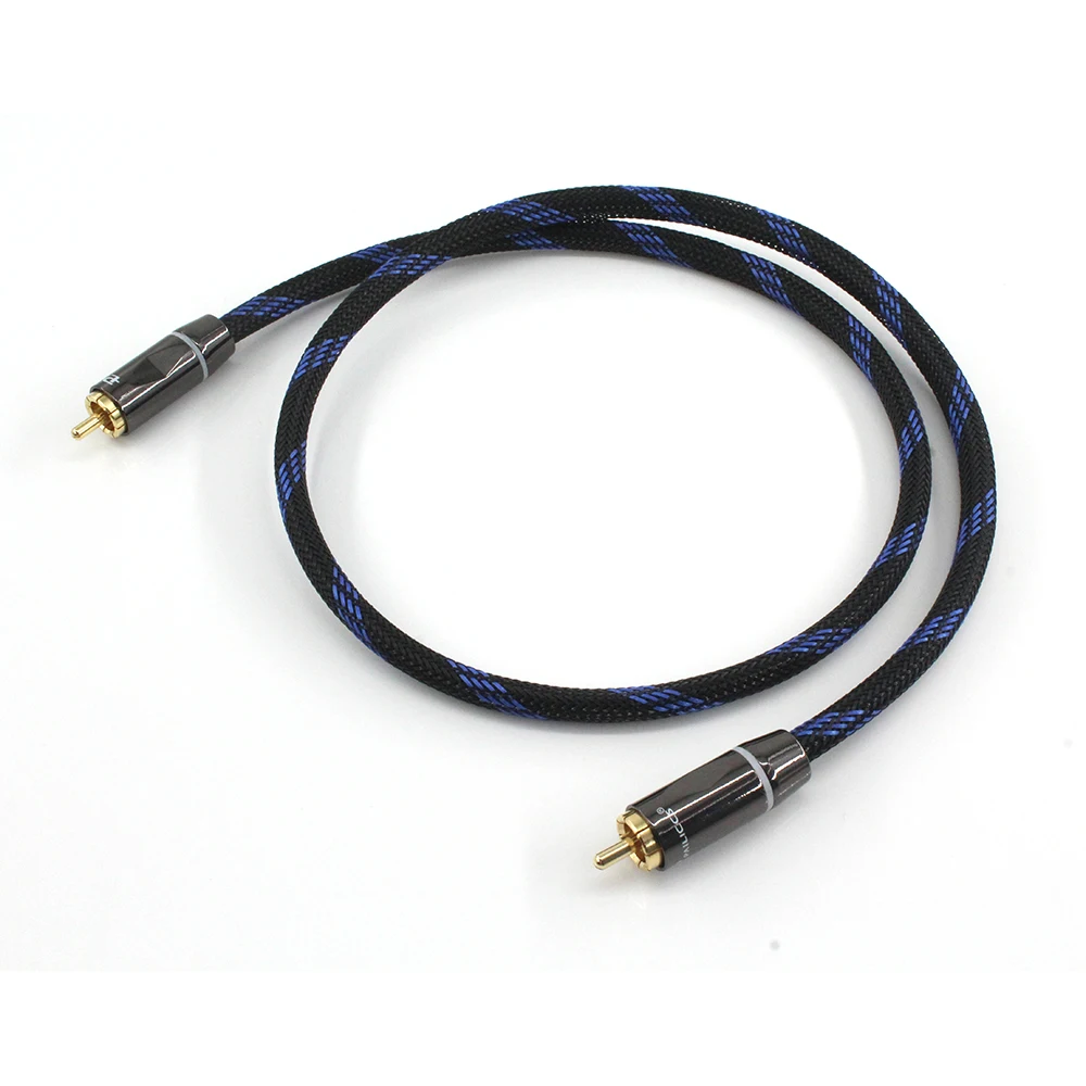 1PCS HIFI CANARE L-4E6S RCA To RCA Subwoofer Audio Cable 0.3m 0.5m 1m 1.5m 2m 3m 5M