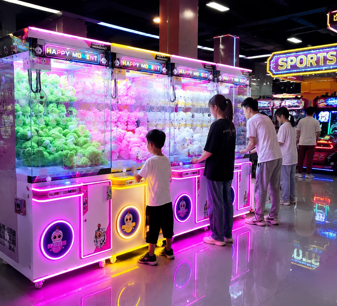 Hot Sale Triple Player Doll Ma - Arcade Vending Machines For Sale ulasan dan harga