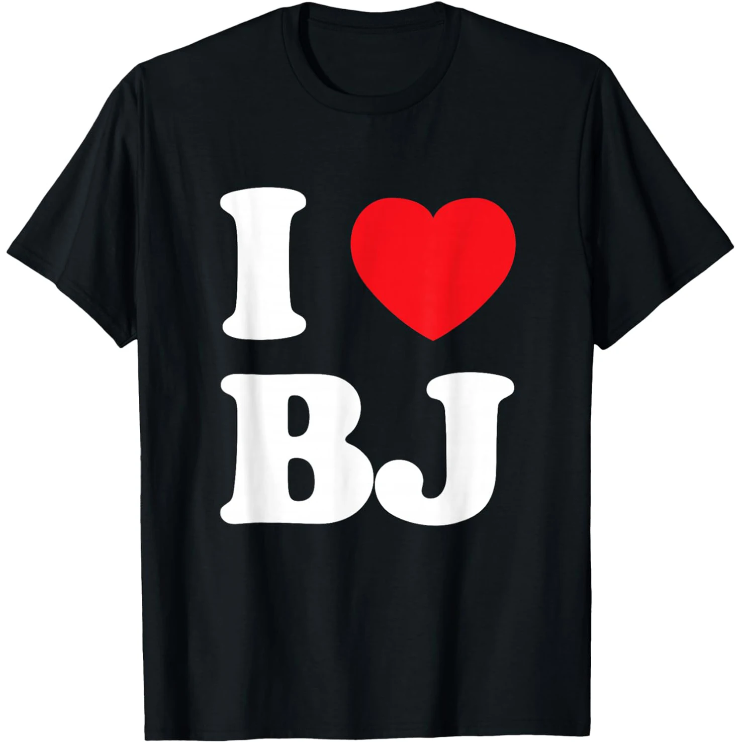 I Love BJ Beijing Gift Idea Retro Circle T Shirts Men Women Humor Streetwear Unisex Tee Shirt Short Sleeve Women's Clothing