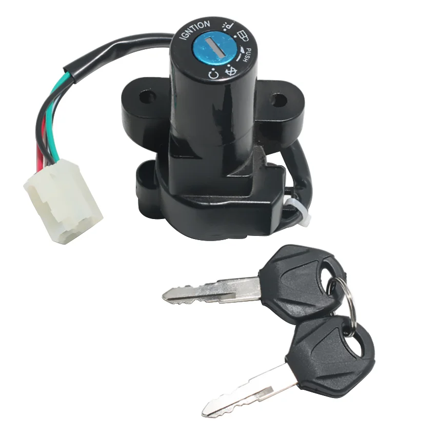 Motorcycle Ignition Switch Key Fits For Suzuki GS500 GS500F GSF250 Bandit 250 77A VS/S GSX400 GK79A Impulse 37100-01D40