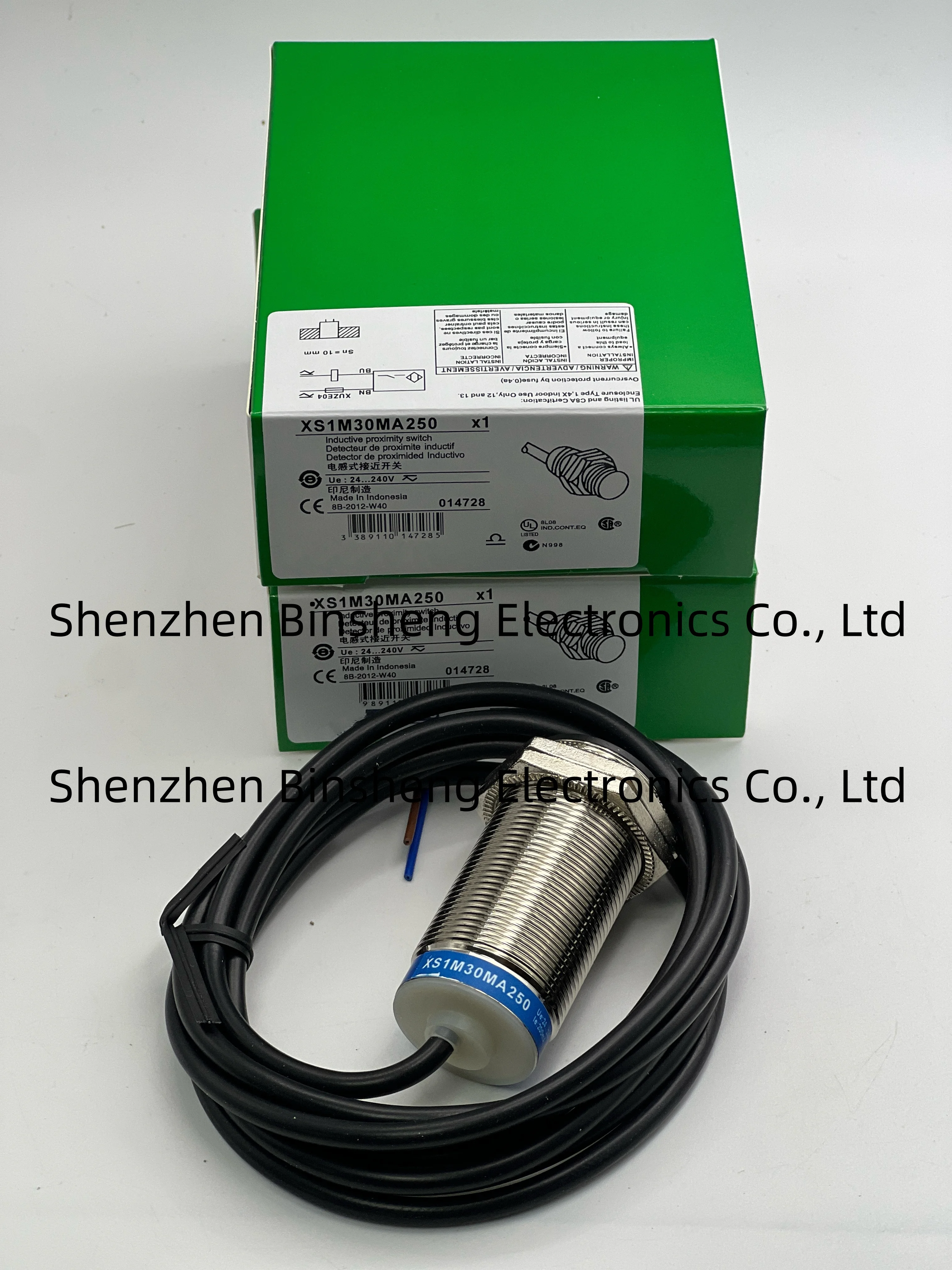 Sensor indutivo XS1M30MA250