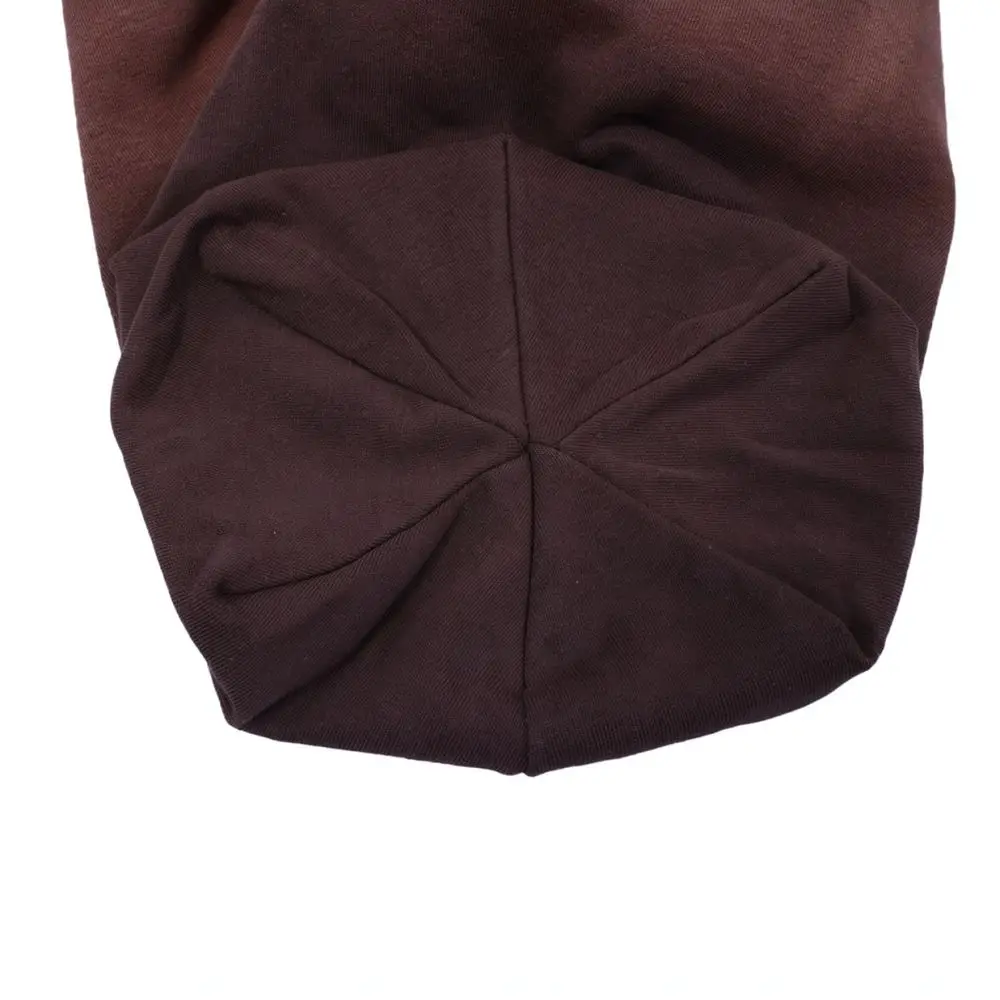 Lightweight Beanie Hat Women Rolled Cuff Gradient Cap Breathable Polyester Trendy Slouchy Fashion Casual Summer Headgear