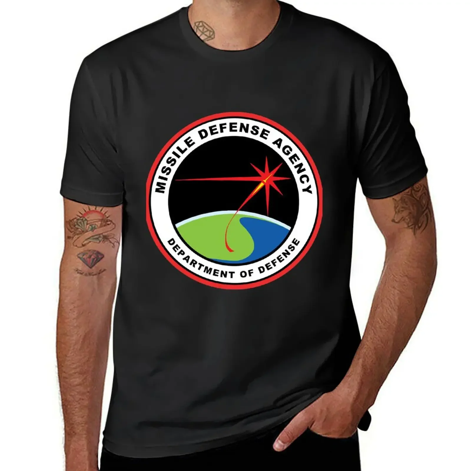 

Missile Defense Agency Early Logo T-Shirt for a boy tees tshirts for men