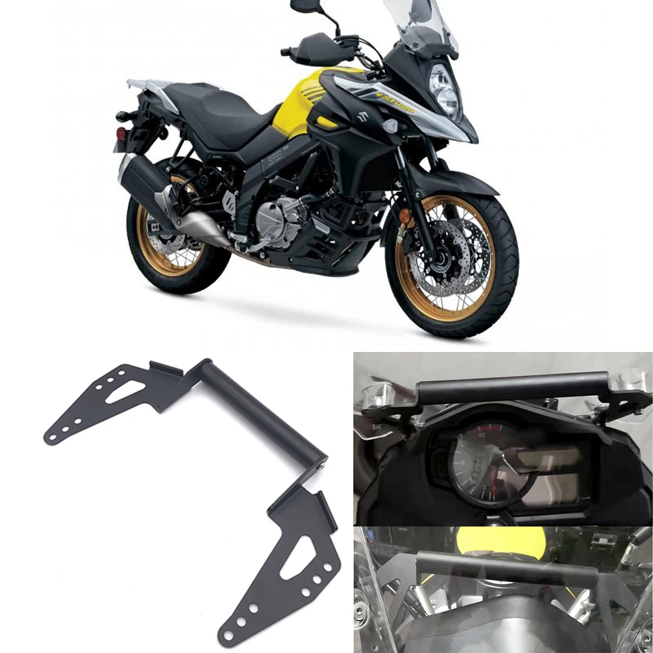 V-Strom DL650 Motorcycle Phone Holder Bracket GPS Navigation Bracket Mounting Bracket For Suzuki Vstrom DL650XT DL 650 2017-2019