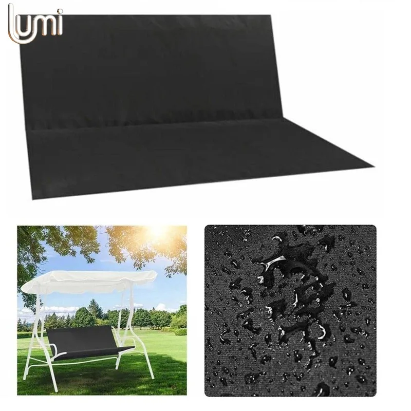 Swing Seat Cover Chair Bench Replacement Waterproof Fabric Patio Garden Outdoor Swing Case Chair Cushion Backrest Dust Cover