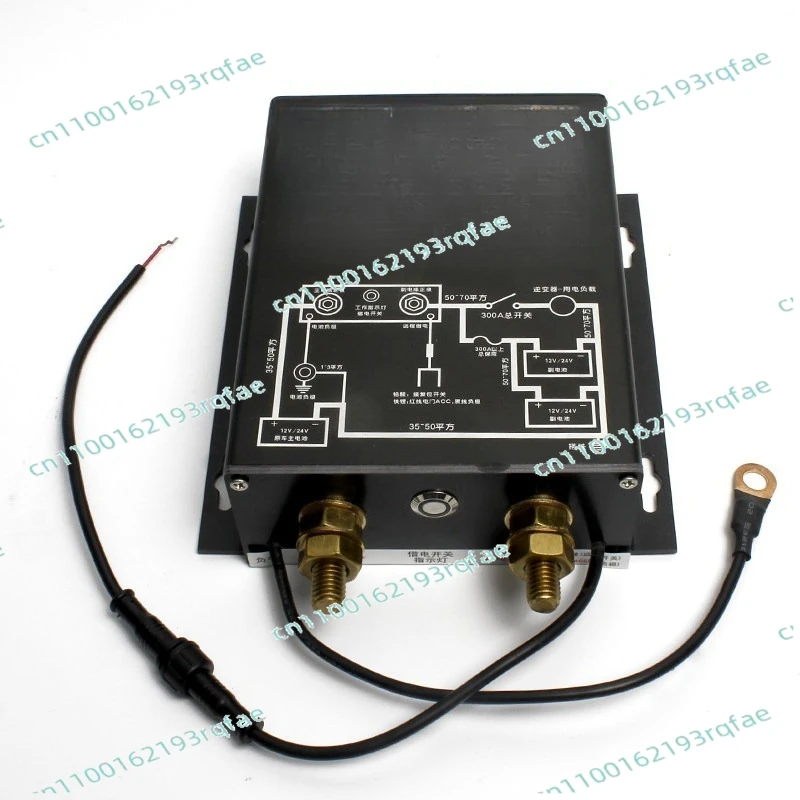RV & Car Modification Dual Battery Isolator｜400A Smart Model, Universal for Lead-Acid & Lithium Batteries