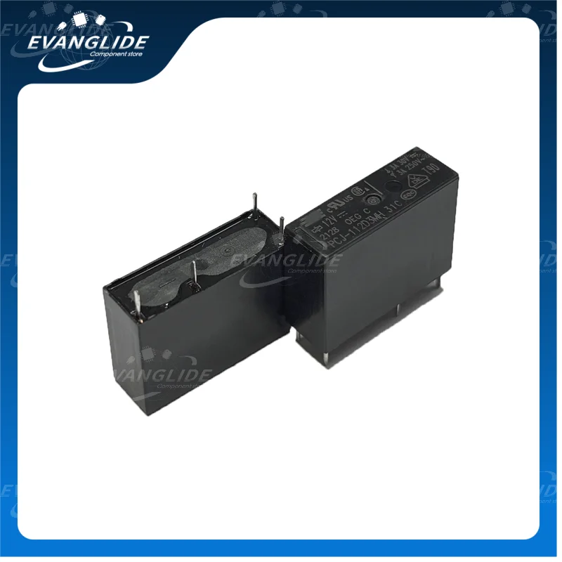 5PCS/LOT 1-1721081-2 100% Original & New General Purpose Relay - PCJ Series - Power - Non Latching - SPST-NO - 12 VDC - 3 A.