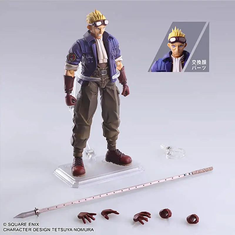 PLAY ARTS Action Figure Cloud Strife Final Fantasy VII Action Figure Giunti attivi Modello Hobby Collezionismo Regalo