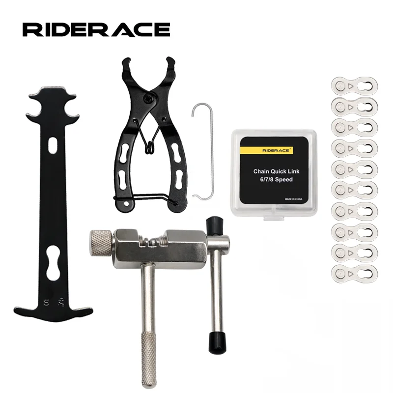 Fahrrad Reparatur Werkzeug Set Kette Tragen Checker 6/7/8/9/10/11 Geschwindigkeit Joint Magische Schnalle MTB Kette Link Zange Fahrrad Schnalle Kette Breaker