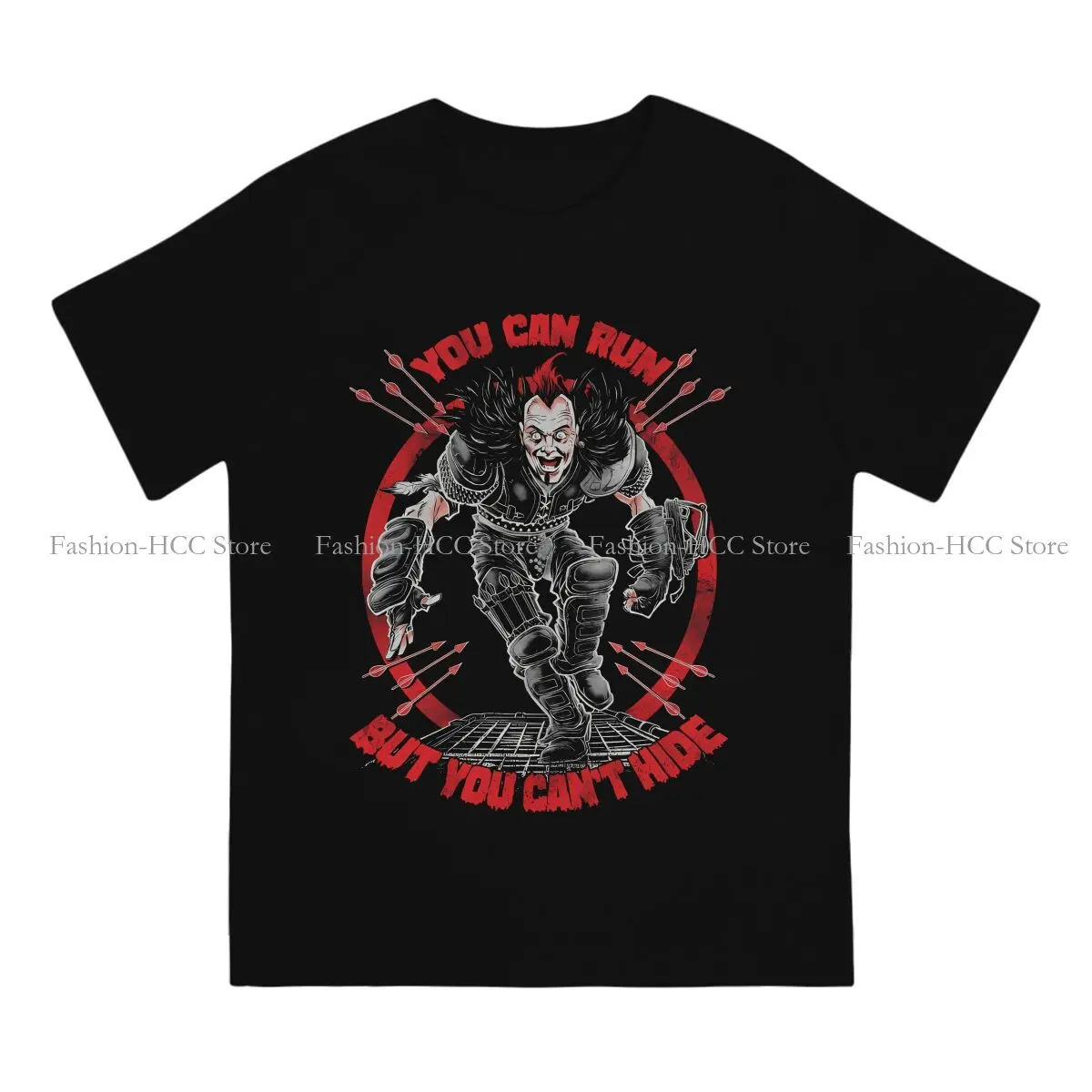 Mad Max TShirt for Men You Can Run But You Can's Hide Humor Casual Tee T Shirt Novelty New Design