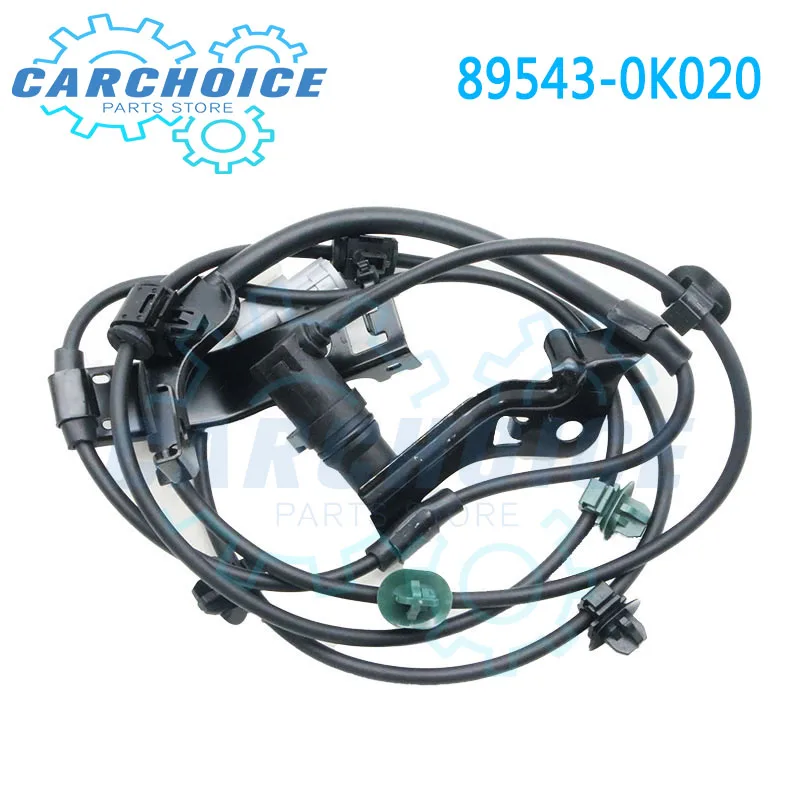 

High Quality 89543-0K020 895430K020 Front Left ABS Wheel Speed Sensor for Toyota Fortuner Hilux 2.7L 2004-2012 2013 2014 2015