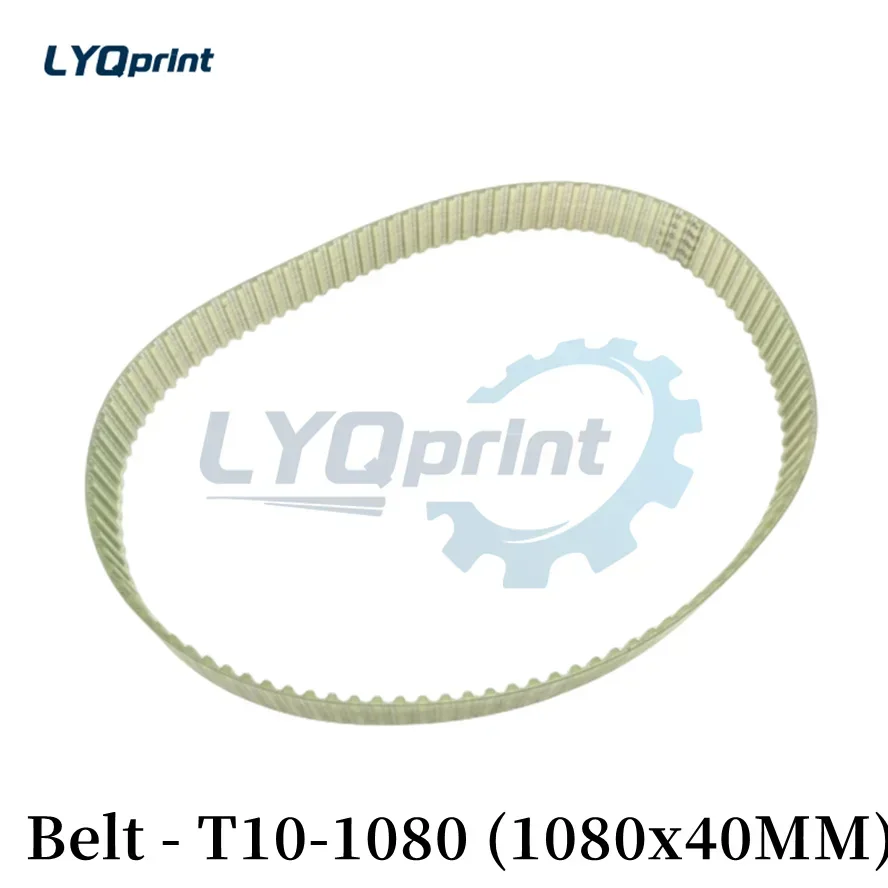 T10-1080 108 Teeth Size 1080x40MM Polyurethane Transmission Belt Timing Belt For Printing Wire Belt