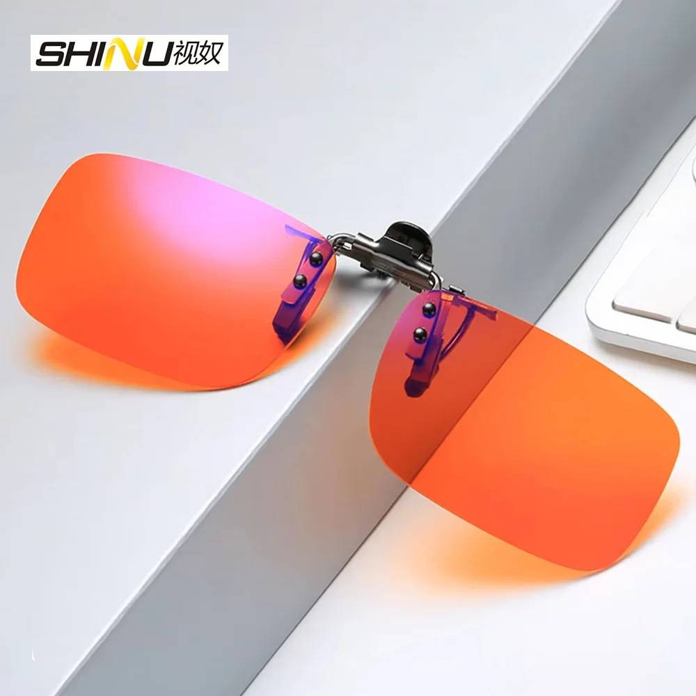 

SHINU очки с защитой от синего света, поляризационные солнцезащитные очки, оранжевые линзы, блокирующие синий свет, желтые антибликовые линзы для вождения