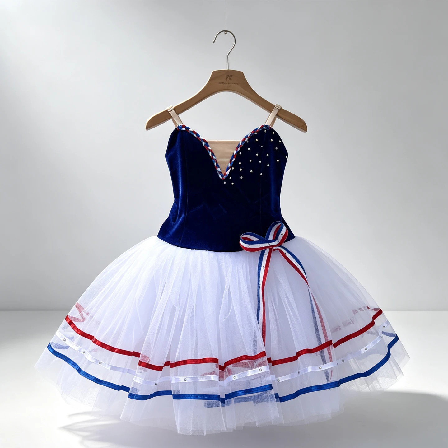 Romantic Ballet Tutu Dress Girls Women Adult Outfit Artistic Gymnastics Classical Dance Costume Cupid Ballerina Dress