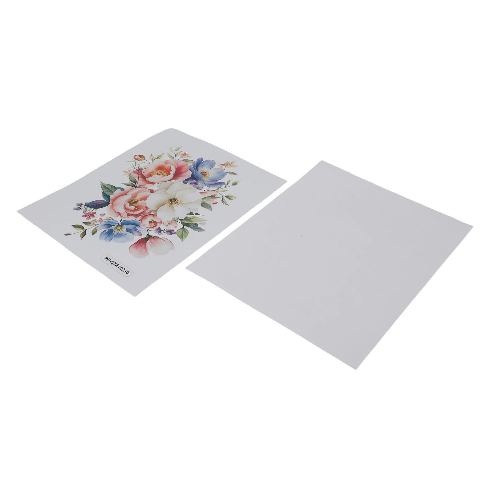8Pcs Bathroom Toilet Stickers Featuring Vibrant Floral Patterns Removable PVC Decor for Easy Bathroom Makeover