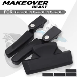 Motorcycle Aluminum Rear Box Passenger Armrest Fit For BMW R1250GS R1200 GS 1200 LC ADV F800GS F750GS F850GS Backrest Pad