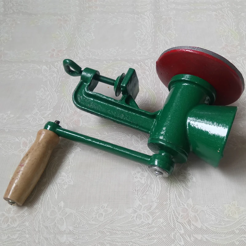 New Household Chili Soybean Grain Rice Mill Wheat Corn Flour Hand Crank Oats Flour Mill Pulverizer Mincer