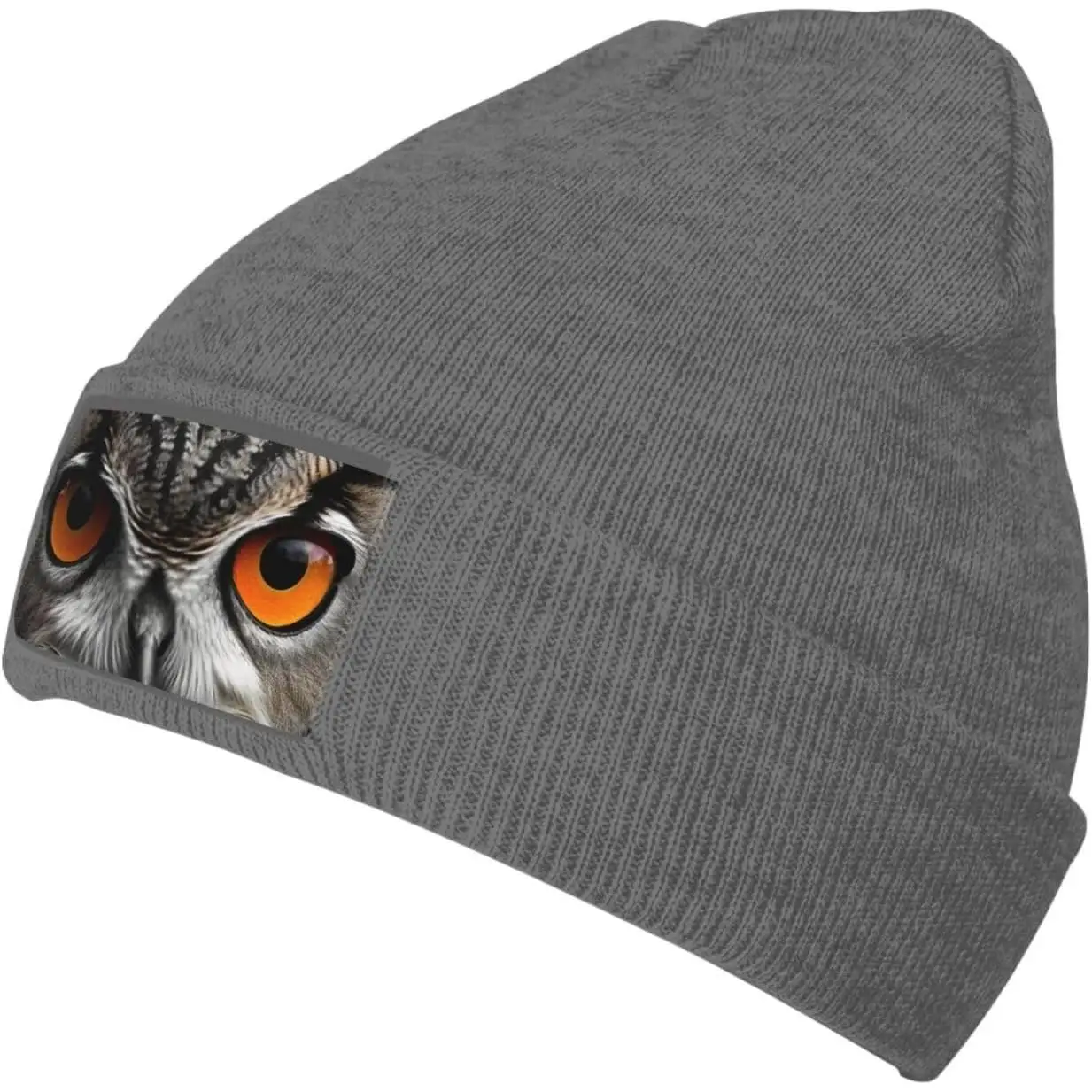 Owl Eyes Print Bean…