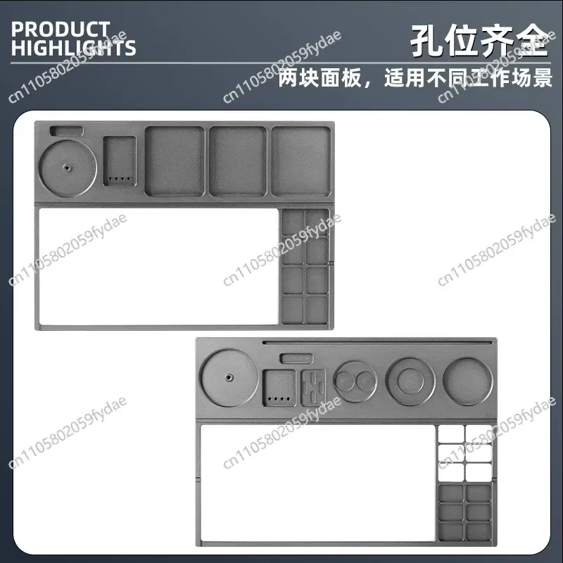 New Repair Watch Parts Box Acrylic Transparent Dust Cover Mobile Phone Repair Movement Parts Storage Repair