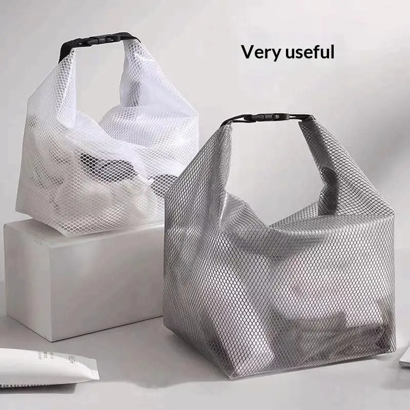 EVA Mesh Waterproof Cosmetic Bag Portable Portable Cosmetic Storage Bag Large Capacity Transparent Wash Bag Travel Storage Bag