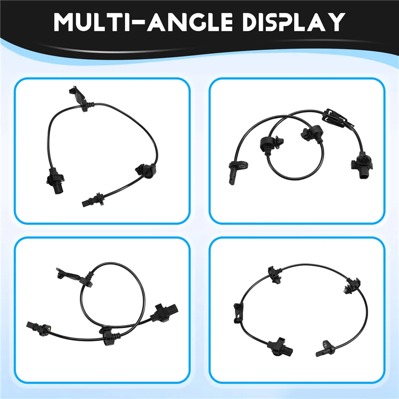 A99F-4X 1 комплект датчика скорости колеса ABS 57450-SNA-003, 57455-SNA-003, 57470-SNA-003, 57475-SNA-003, подходит для Honda Civic 2006-2011