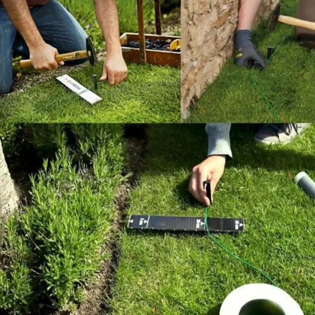 Kołki ograniczające do kosiarki, szpilki do gruntu, kołki mocujące do bezpiecznego kotwienia robotów koszących, kable obwodowe, kotwy do gruntu.