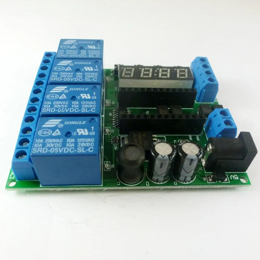 DC 5V 12V 24V 4 CH Pro mini PLC Board Shield MODUL UNTUK Arduino Delay Timer Switch