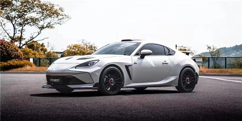 สําหรับ GR86 BRZ Widebody ชุด GR86 BRZ ด้านหน้าและด้านหลังสปอยเลอร์กันชน Wide-body Kit