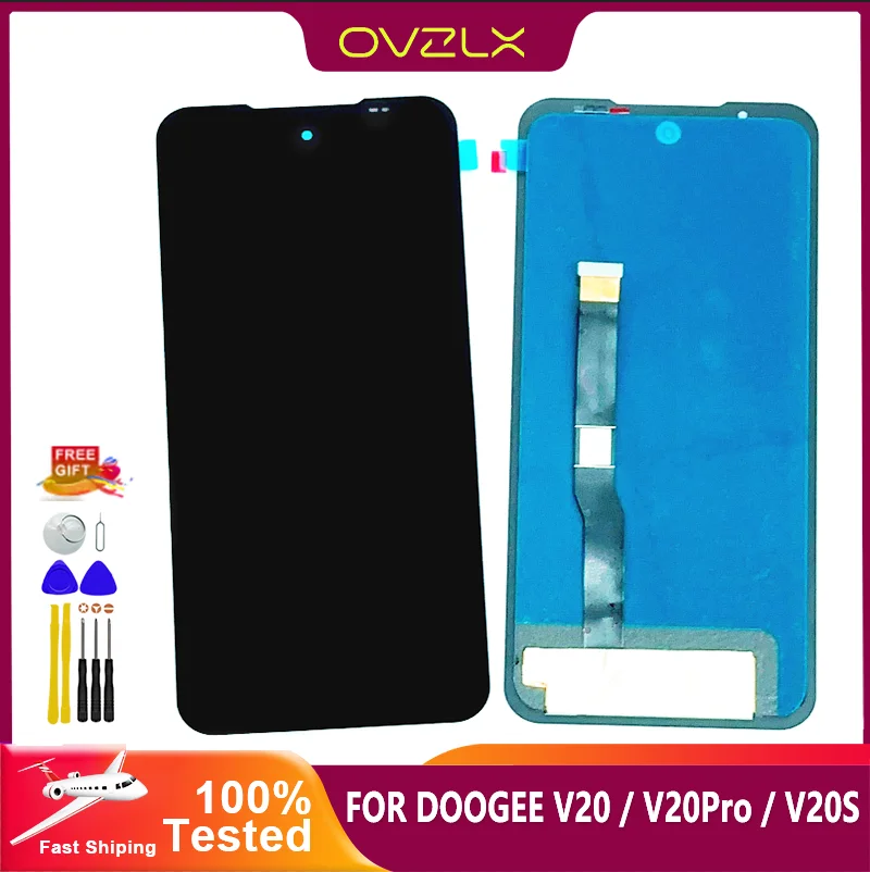 Oryginalny nowy dla DOOGEE V20S V20 V20 Pro 2400*1080 wyświetlacz LCD + część zamienna do naprawy modułu ekran dotykowy