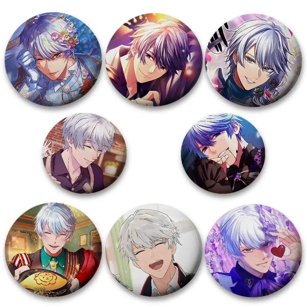 الكرتون أنيمي O-Obey لي سليمان للملابس أنيمي المينا دبوس أشياء لطيف الكرتون تأثيري شارات على ظهره بروش الفن الهدايا