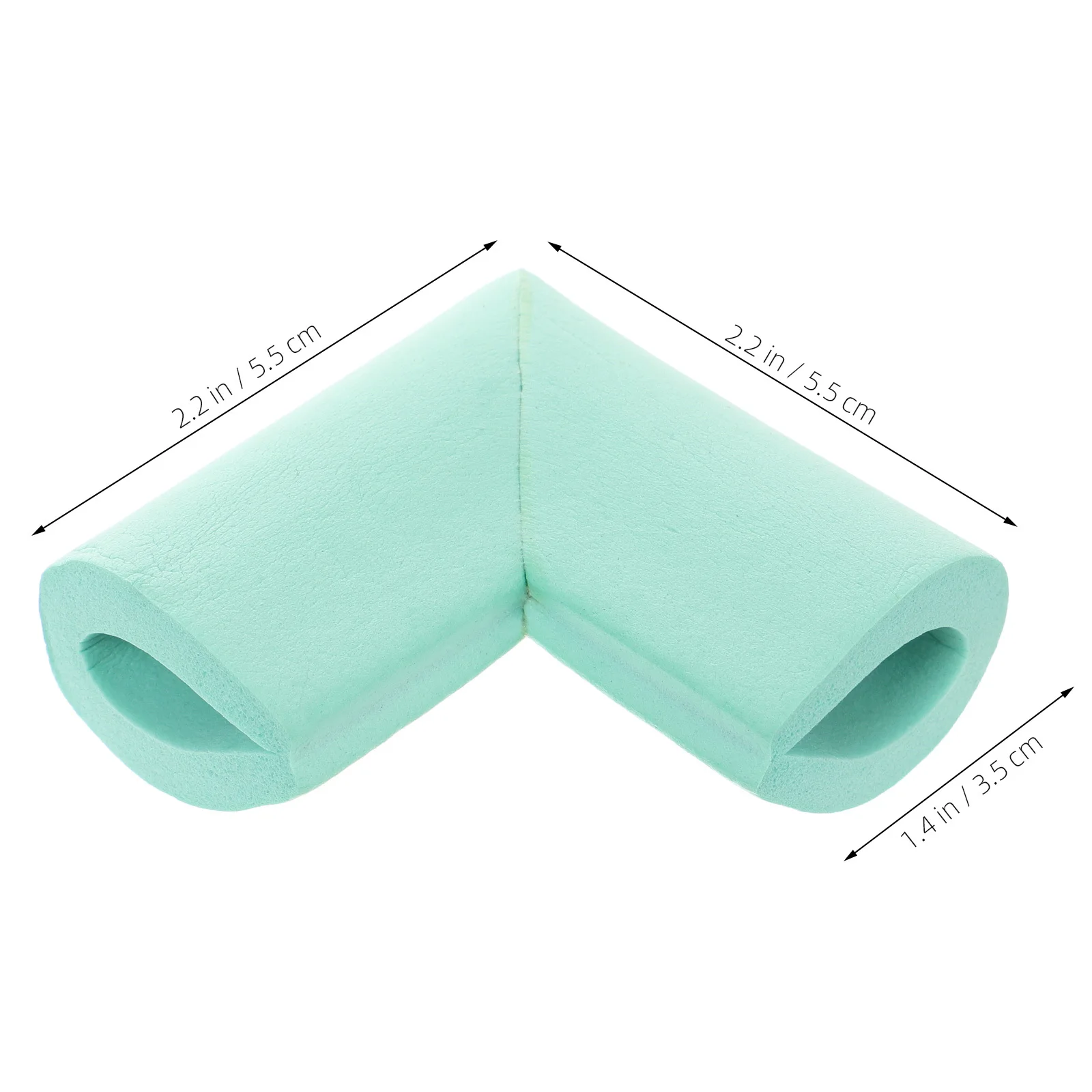 Protectores de esquinas para muebles, cubiertas protectoras de espuma en forma de U, suministros de movimiento duraderos, seguros y decorativos, 12 Uds.