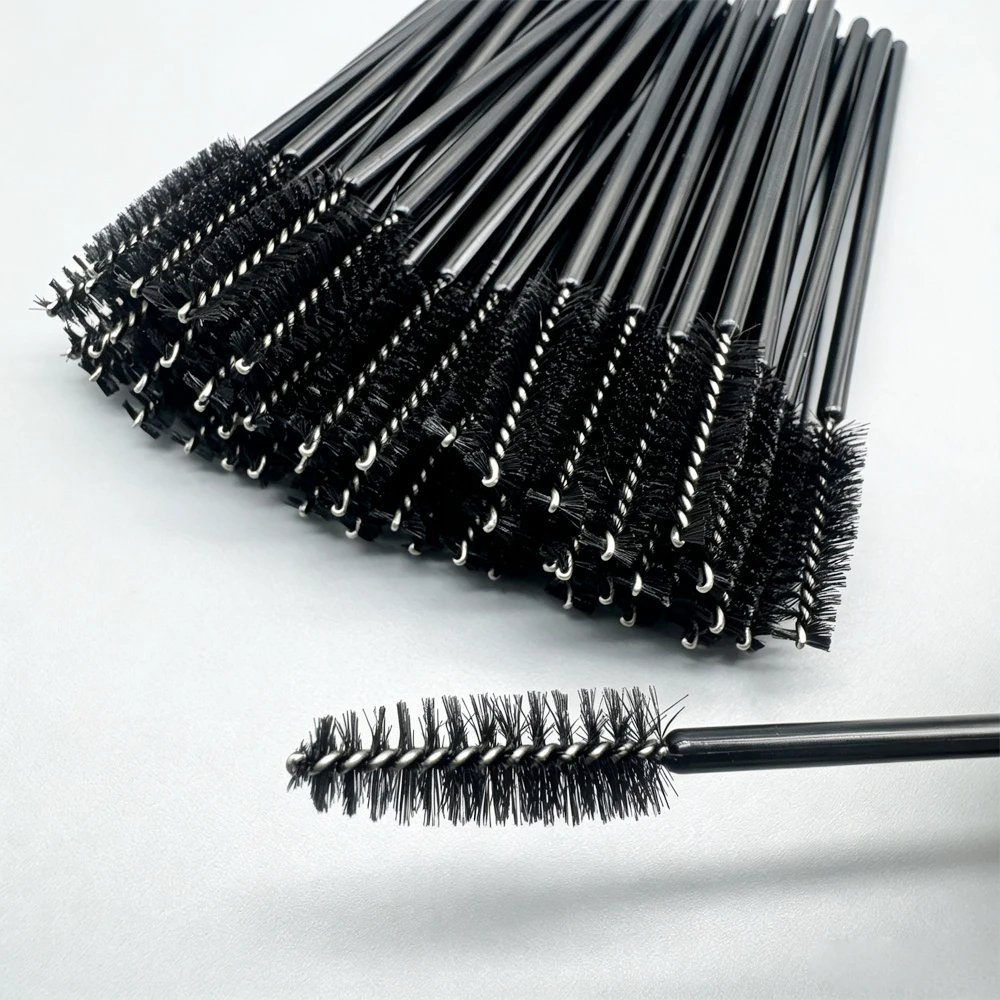 

50Pcs Eyelash Brushes Applicator Mascara Makeup Brush Beauty Eyelash Extension Professional Tool Crystal Eye Lashes Brushes