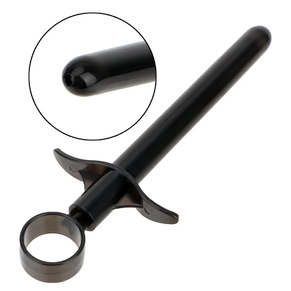 Lube Applicator Injectors with Precise Scales and Anal Shooter Function Featuring Air Proof Silicone Cap for Men Women view 5