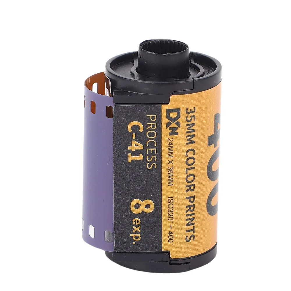 8 Sheet/18 Sheet Camera Color Film 35mm Wide Exposure Camera Color Print Film ISO 320‑400 with Storage Case for 135 Camera
