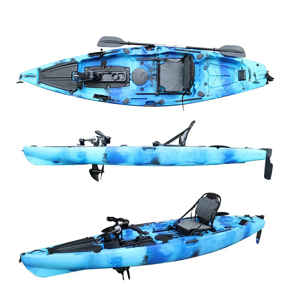 12ft 1 Person Sit on Top Fishing Kayak with Pedals From   Kayak China Manufacturer