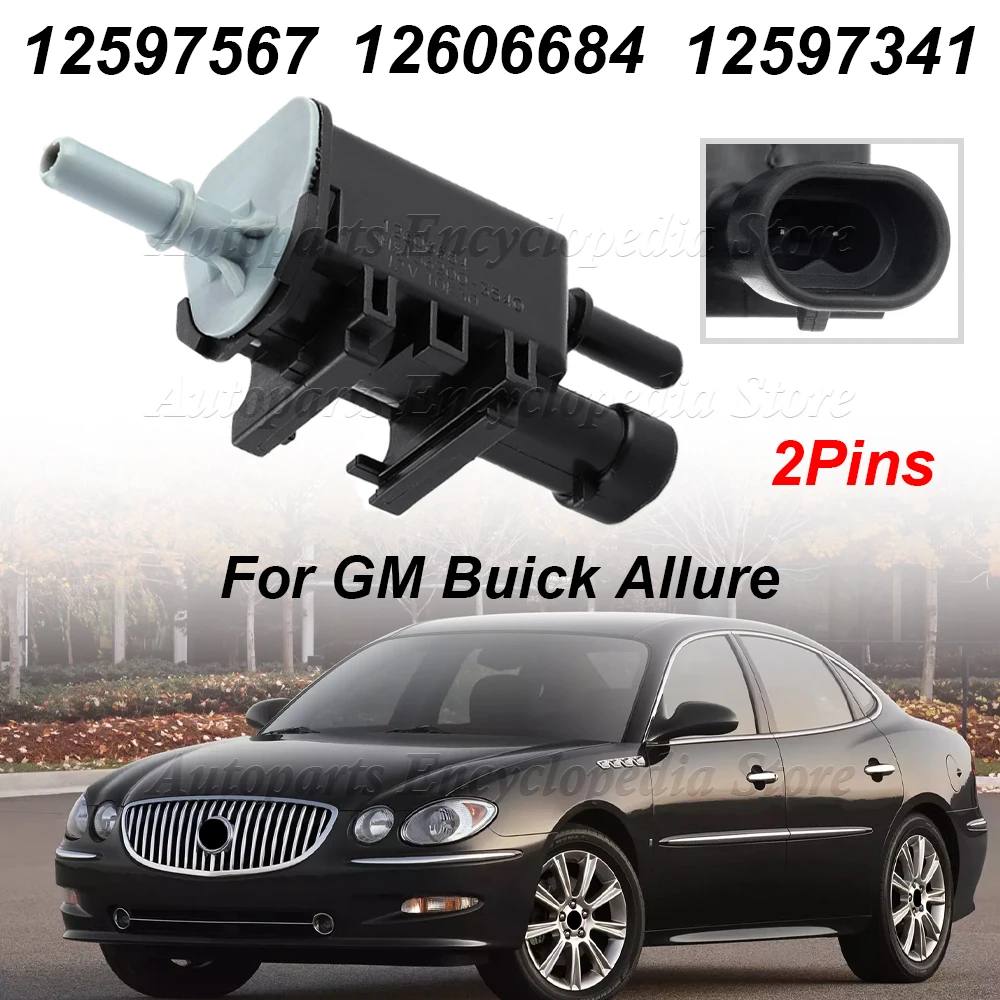 

12597566 12597341 For GM Buick Allure 12581349 12606684 12570469 Evap Emission Canister Purge Solenoid 214-1680 911-032 12597567