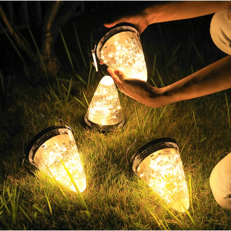 Solar Remote Control Starlight Gardening Sensor Light Balcony Decoration Outdoor Lights Garden Accessories Waterproof Lamps